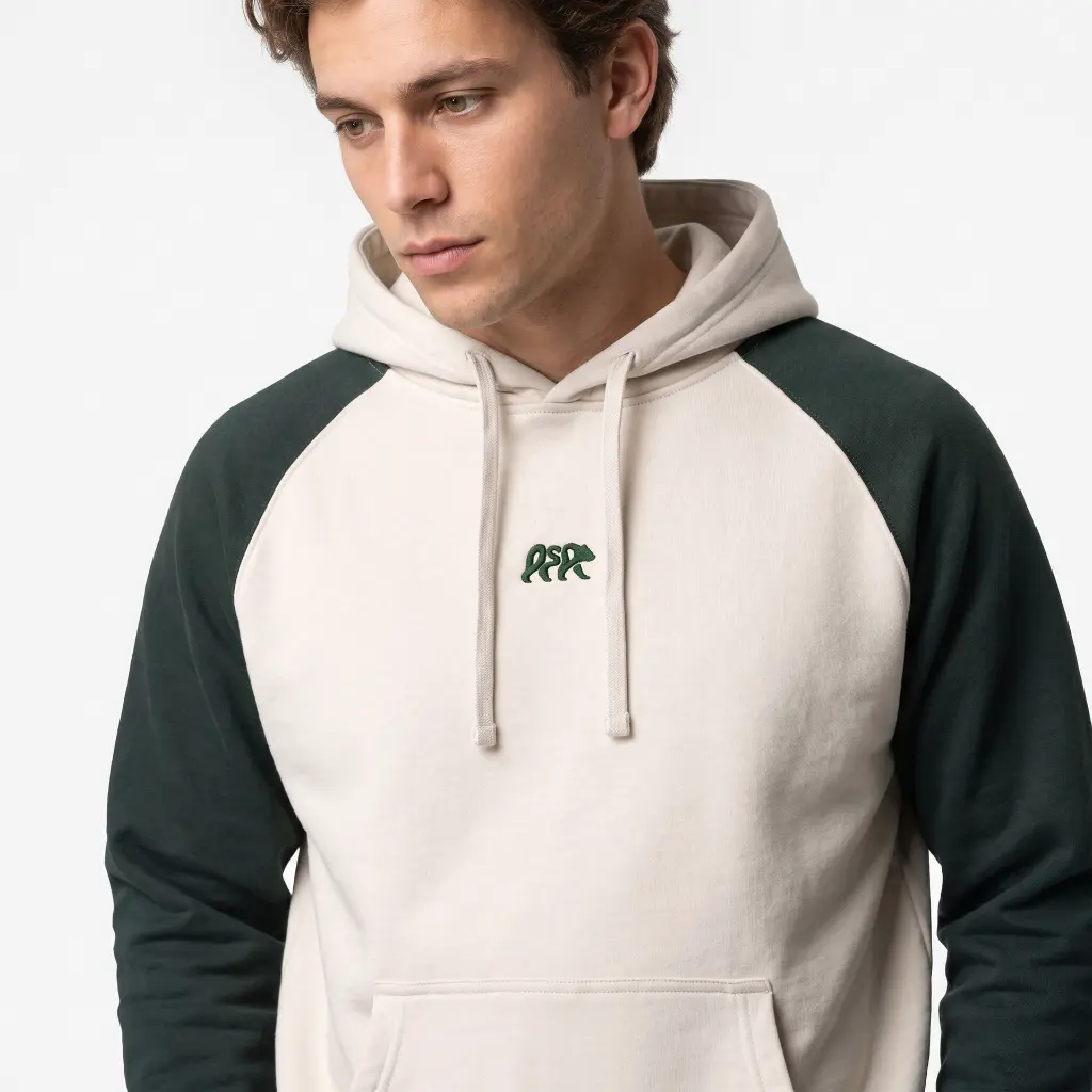 OPC Core Contrast Hoodie — detail view