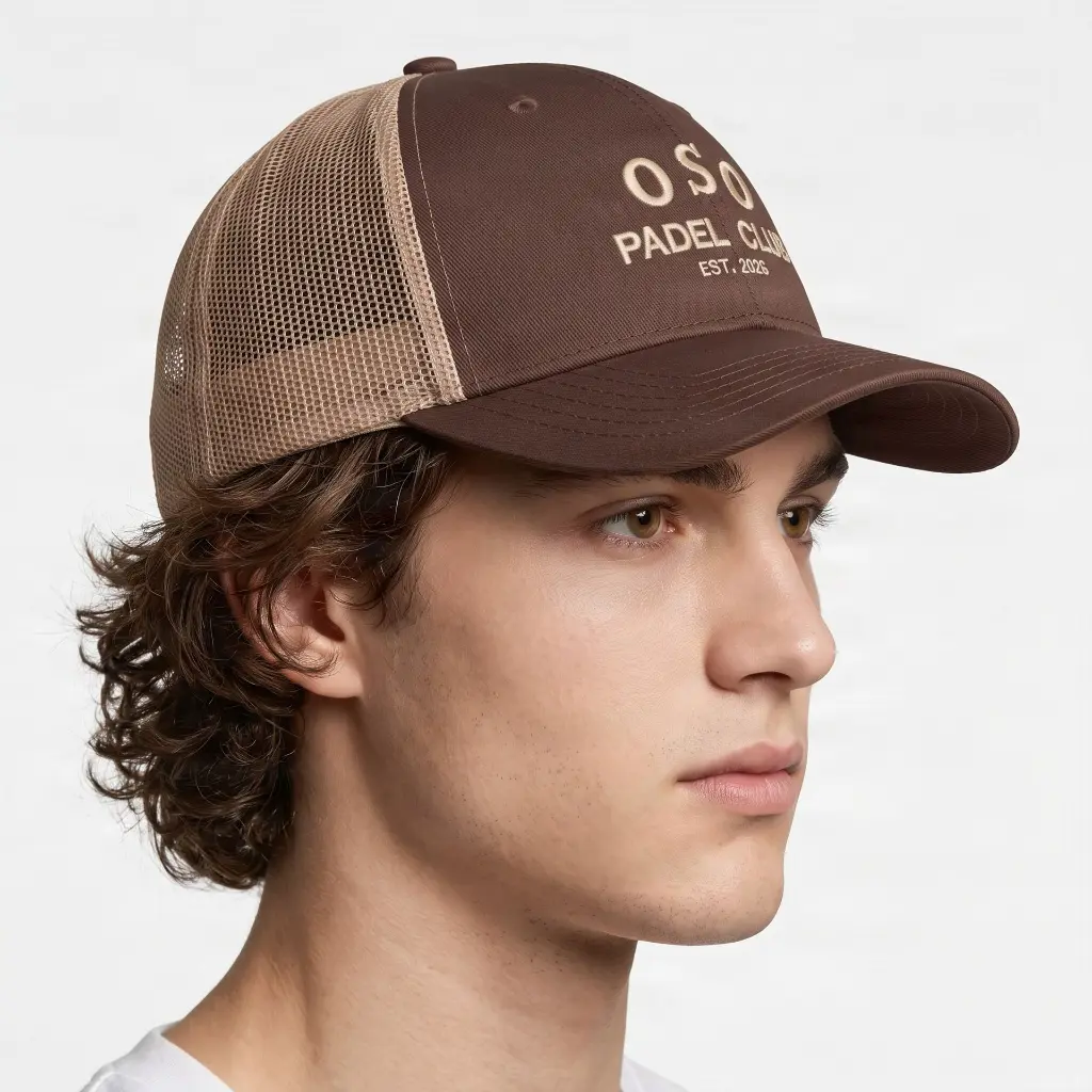 OPC Club Trucker Cap — detail view